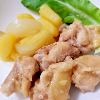 鶏もも肉とじゃがいものうま煮